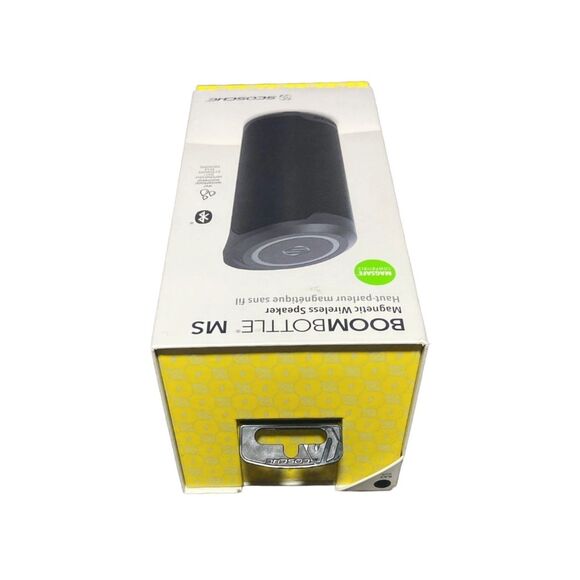Bluetooth Speaker Scosche BoomBottle MS Waterproof MagSafe Mount Black NEW - Picture 7 of 7